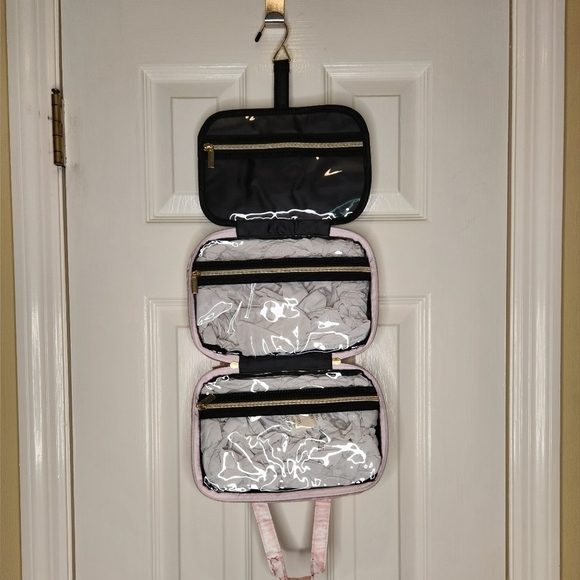 NEW Yumi Kim Wanderlust Travel Hanging Train Case Make Up Bag French Ros… - Picture 8 of 8